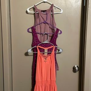 Bundle of three dresses